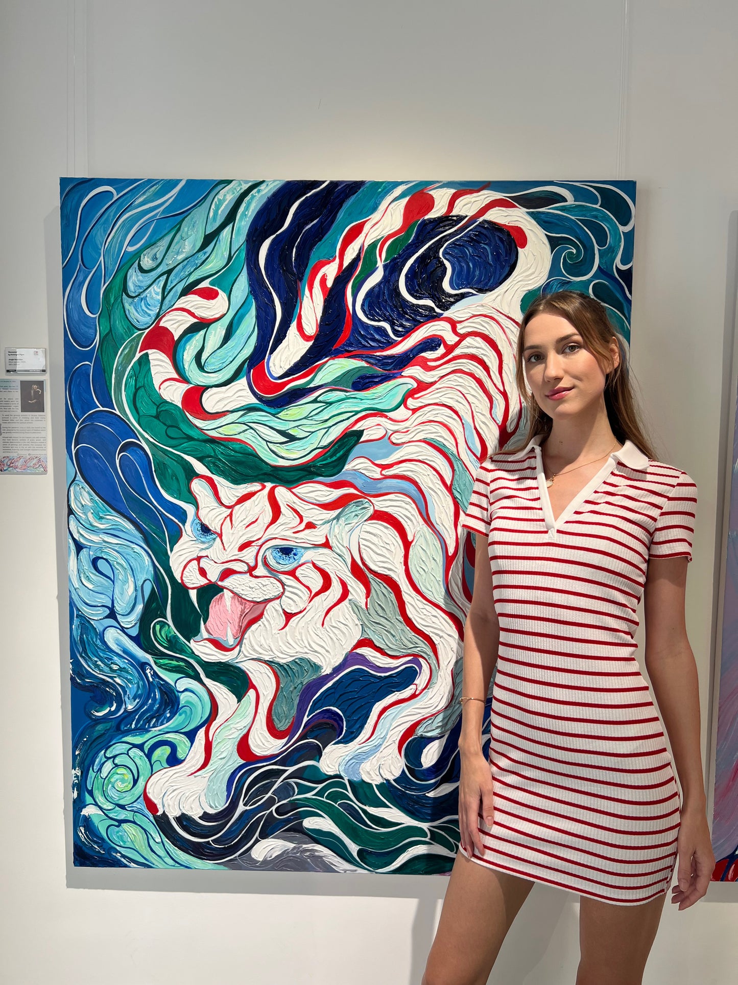 “Jungle Guardian “ 150x 120 cm. Oil on canvas